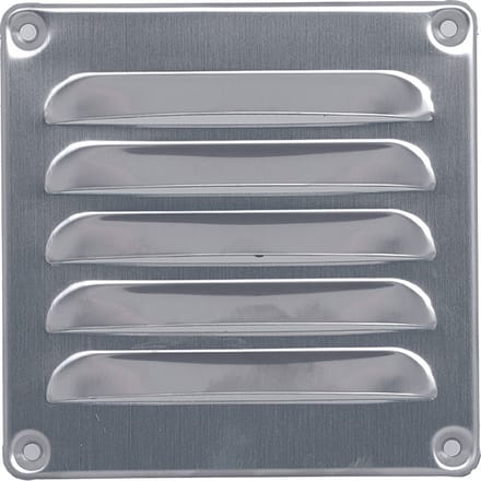 Nedco Schoepenrooster RVS - 120x120mm