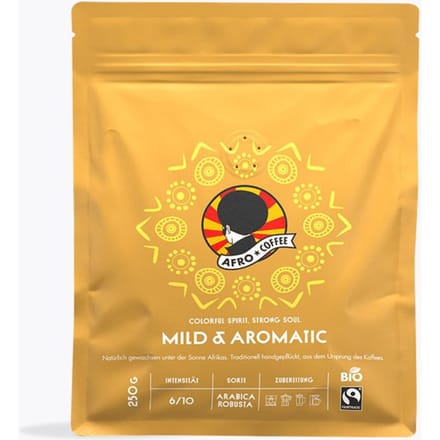 Afro Coffee Mild & Aromatic Bio 250g