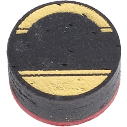Pointe de Queue de Billard 14mm Peau de Porc Haut Rebond Forte Force de Frappe Professionnelle Portable Queue de Pool beige