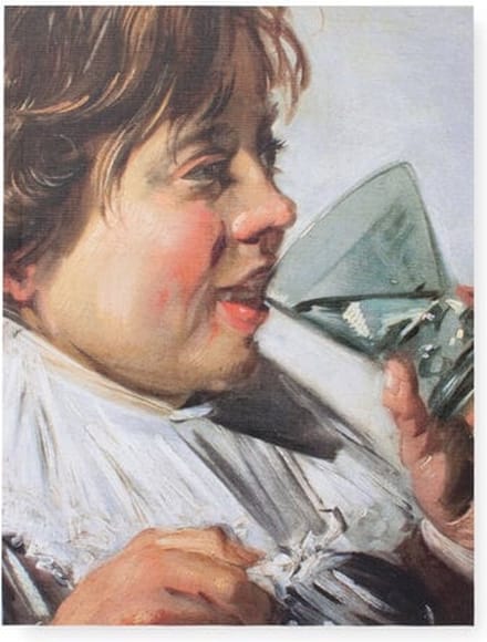 Lanzfeld Frans Hals - Schetsboek Blanco - 36 Pagina's - The Drinking Boy - Softcover