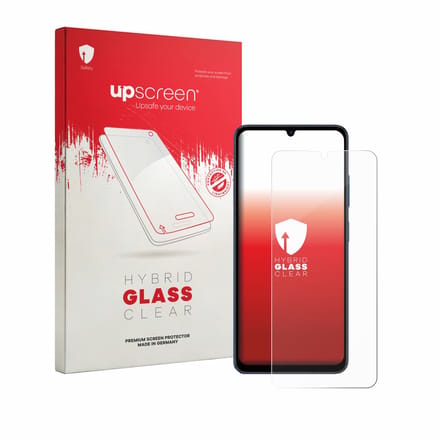 upscreen - Screenprotector voor Lava Bold N2 5G - Folie Beschermfolie Beschermglas transparant