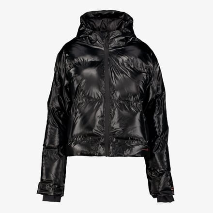 Mountain Peak dames ski-jas zwart 10000 mm waterkolom - Maat M