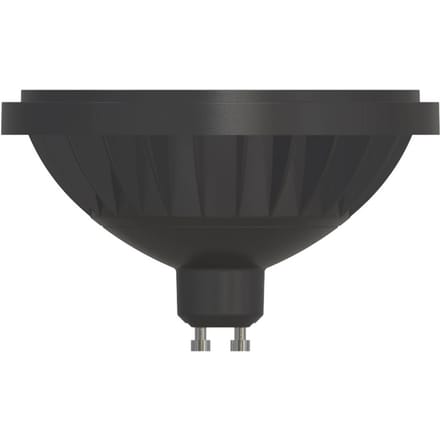Arcchio LED-reflectorlamp GU10 ES111, 12 W, zwart, 3.000 K, dimbaar