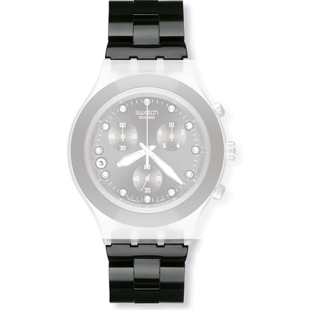 Swatch Mixed Materials - Diaphane - SVA/SVB/SVC/SVD ASVCK4035AG SVCK4035AG Full Blooded Night Horlogeband