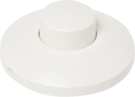 LED Snoerdimmer Rond - 3-50W 220-240V - Fase Afsnijding - Wit