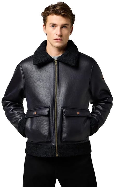 Wrangler 112371854 Jas Zwart 2XL Man