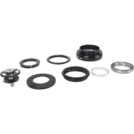 Fiets Balhoofd Aluminium Mountainbike Voorvork Balhoofd voor 44mm Rechte Balhoofdbuis met 28.6mm black