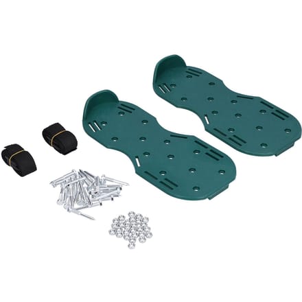 Sandales Aératrices de Gazon Copolypropylène Vert Chaussures à Crampons pour Cour Patio Jardin Excavation blue