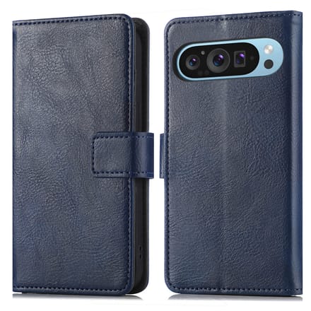 imoshion Hoesje - Geschikt voor Google Pixel 9 / 9 Pro - Luxe Bookcase - Donkerblauw