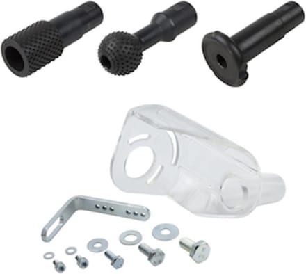 Wolfcraft 4400000 Houtbewerkingsset voor haakse slijper, 4-delig 1 set(s)