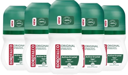 Borotalco Deodorant Roller 5 x 50 ml Voordeelverpakking