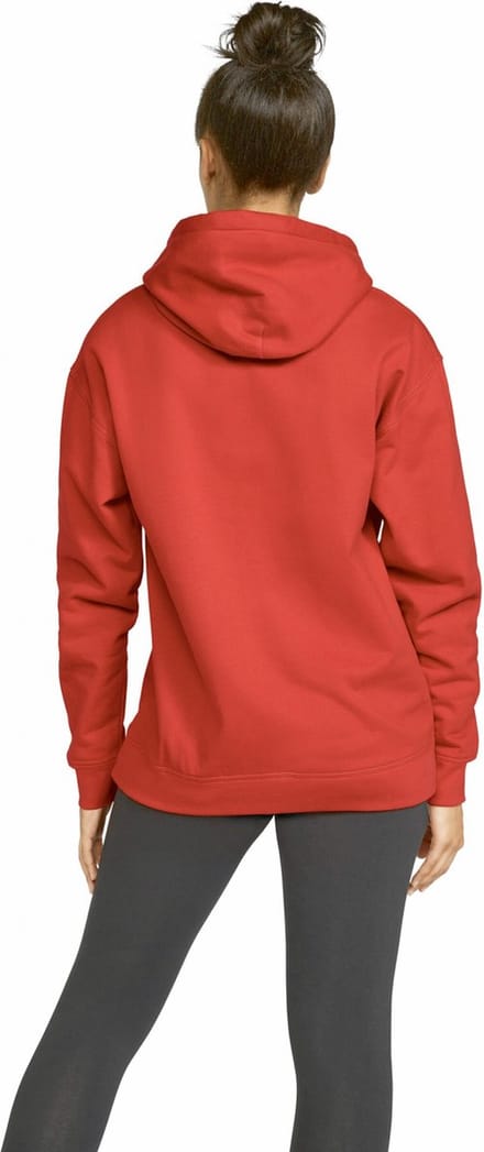 Gildan Sweater met capuchon Midweight Softstyle GISF500 - Red - M