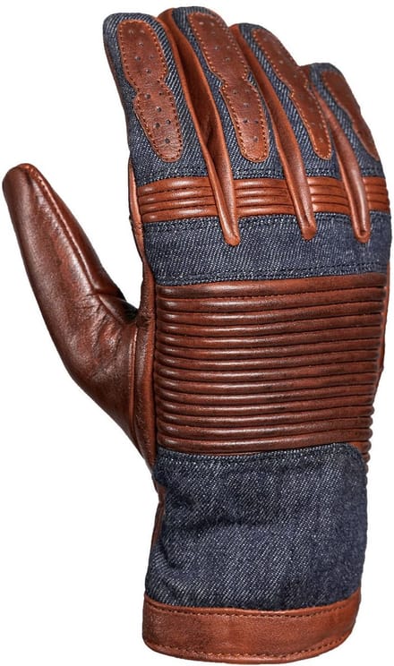 John Doe Motorhandschoenen Durango-XTM Bruin/Jeans
