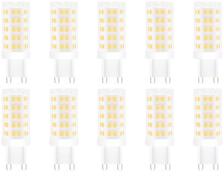 Modee LED Lamp G9 - 4.3W 2700K 450 LM 230V - LED Lamp insteek - Warm Wit - 10 stuks