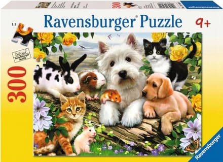 Ravensburger XXL Puzzel 300 Stukjes - Vrolijke Dieren
