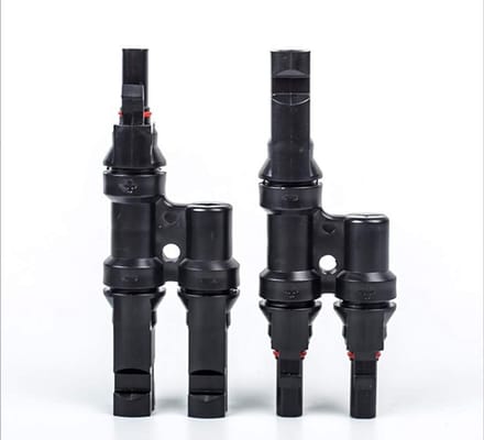 MC4 Zonnepaneel Y-Kabel Splitterstekker M/V Parallelle Koppeling