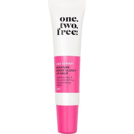 One.two.free! Lippen Moisture Boost Glossy Lip Balm Lipgloss Dames 13 g