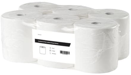 Handdoekrol Matic cellulose 2-laags Wit (Motion) FSC 6 rollen