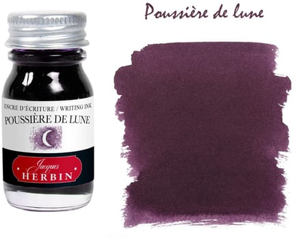 Jacques Herbin Vulpen Inkt - Poussiére de lune - Paars - 10 ml