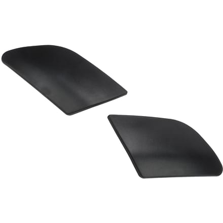 2PCS Cache de Lave-Phare 1K5955109A Résistant à la Chaleur Modifiable Remplacement Pour Rabbit MK5 2006‑2009 black