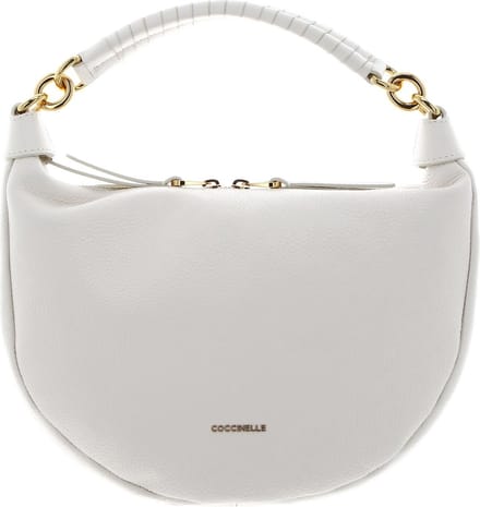 COCCINELLE Leren Handtas Lea Shoulder Bag Coconut Milk Crème