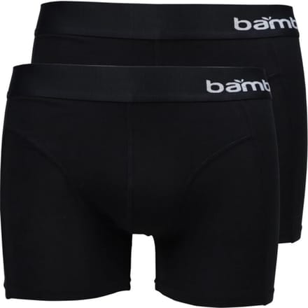 Bamboo Boxershort Heren Zwart 2-Pack - Maat XL