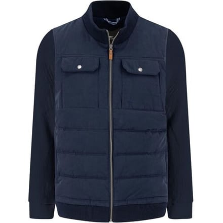 Fynch-Hatton Vest Hybrid Jacket Navy / male
