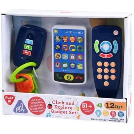 Playgo Afstandsbediening, mobieltje en sleutelbos Interactief speelgoed