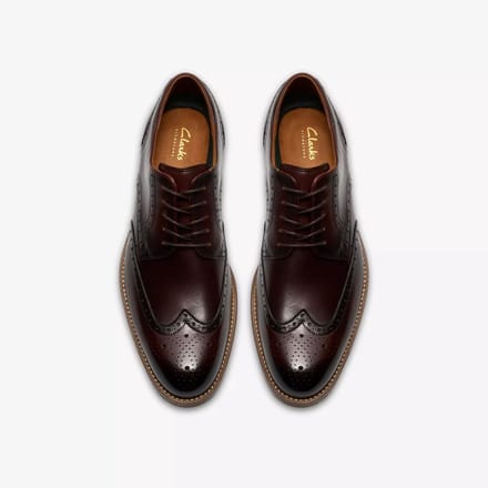 Clarks Veterschoen Bruin - Maat 7,5 - 41,5