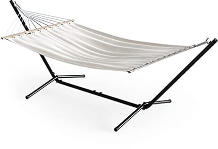 OK-Living Hangmat, Wit, 190 x 120 cm Metalen frame