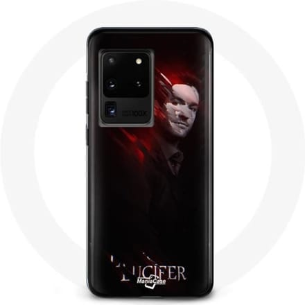 Coque - Lucifer - Samsung Galaxy S20 Ultra - Noir - Rigide - Protection noir