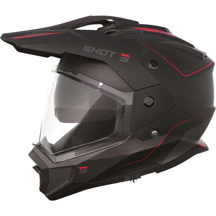 Motorhelm Shot Race Gear Trek Max Vision