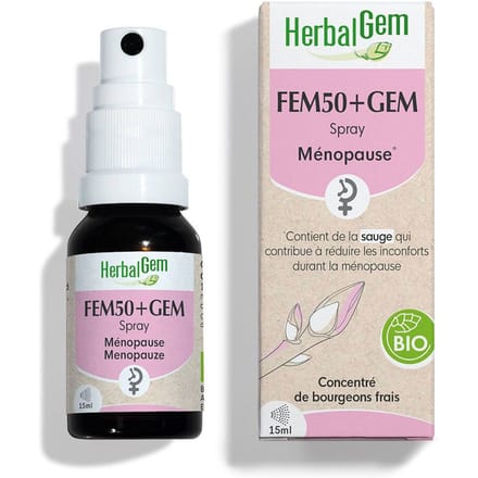 HerbalGem Fem50+Gem Bio | Menopauze 15 Druppels
