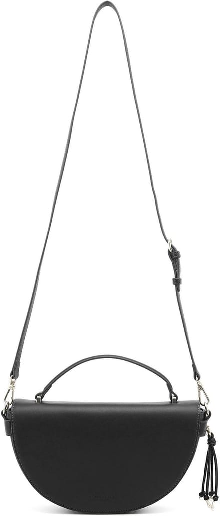 SEIDENFELT MANUFAKTUR schoudertas Sandve Saddle Bag Black zwart
