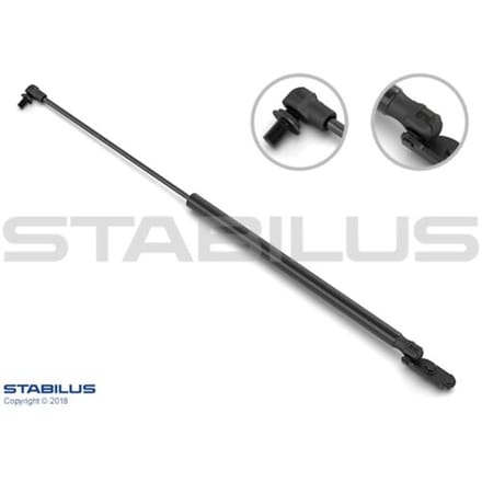 Gasveer, kofferdeksel STABILUS 590333