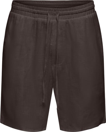 ONLY&SONS - ONSLAURENCE LINEN BLEND SHORTS NOOS - Heren - Bermuda shorts