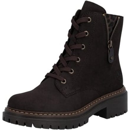 Rieker Veterboots - Dames - Bruin - Maat:36