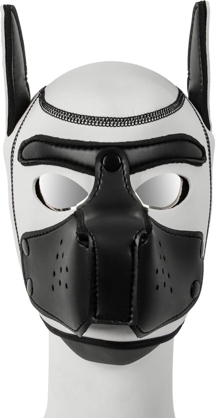 Banoch - Lindo Perrito Neoprene - honden masker puppy - wit
