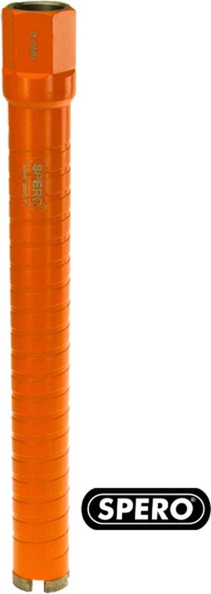 40mm Droog UNC Softimpact BETON Diamantboor PREMIUM L:350mm - SPERO