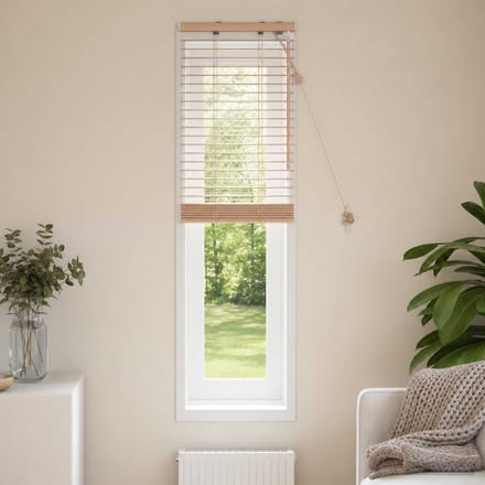 vidaXL - Venetiaanse - jaloezie - Eiken - Look - 50 - x - 130 - cm - 35 - mm