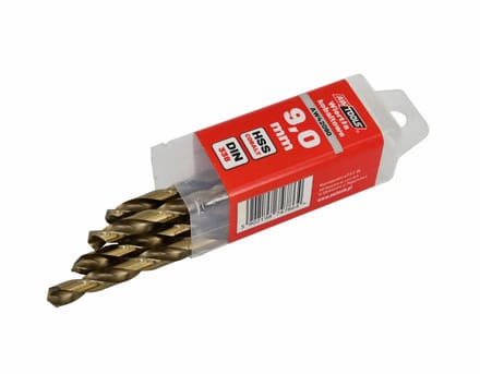 AWTOOLS Serie - Kobalt Boor voor Metaal - 8,0mm - 5 Stuks - HSS-Co
