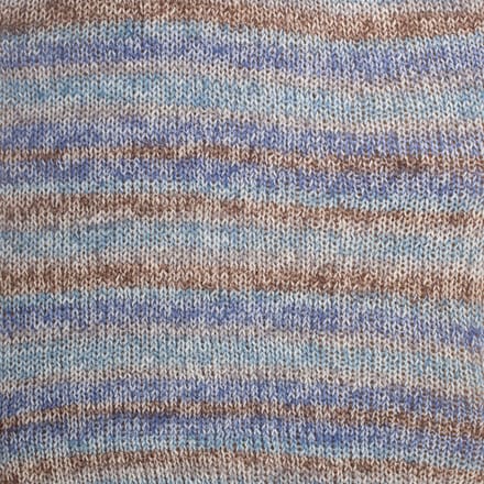 DROPS Fabel Long Print - 604 ocean view - Wol Garen