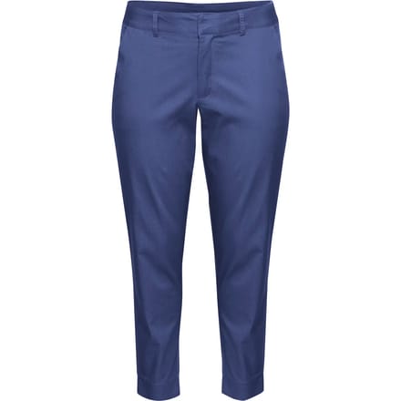 Damesbroek 7/8 chino KAFFE Curve Leana