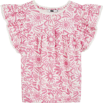 WE Fashion Meisjes blouse met ruches