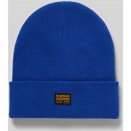 Beanie met labelpatch, model 'Effo'