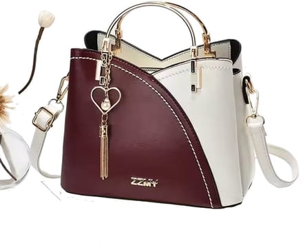 Luxe lederen handtas - Elegante schoudertas - Mode - Dames - Stijlvol - Casual
