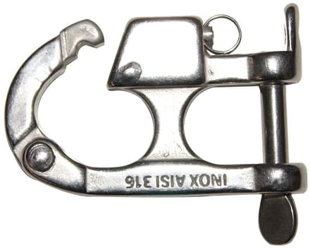 Oem Marine Waterski Karabijnhaak 1000kg Zilver 100 mm