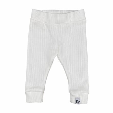 Newborn broekje skinny Waffle offwhite maat 68