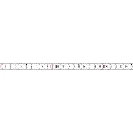 BMI 357004002LNR-SK Meetlint 2 m Staal