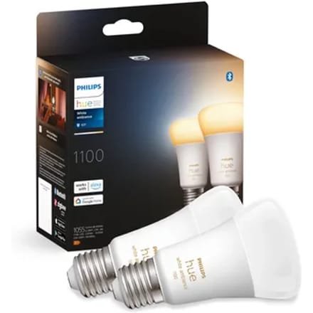Philips Hue White Ambiance 8W A60 E27 2P EU